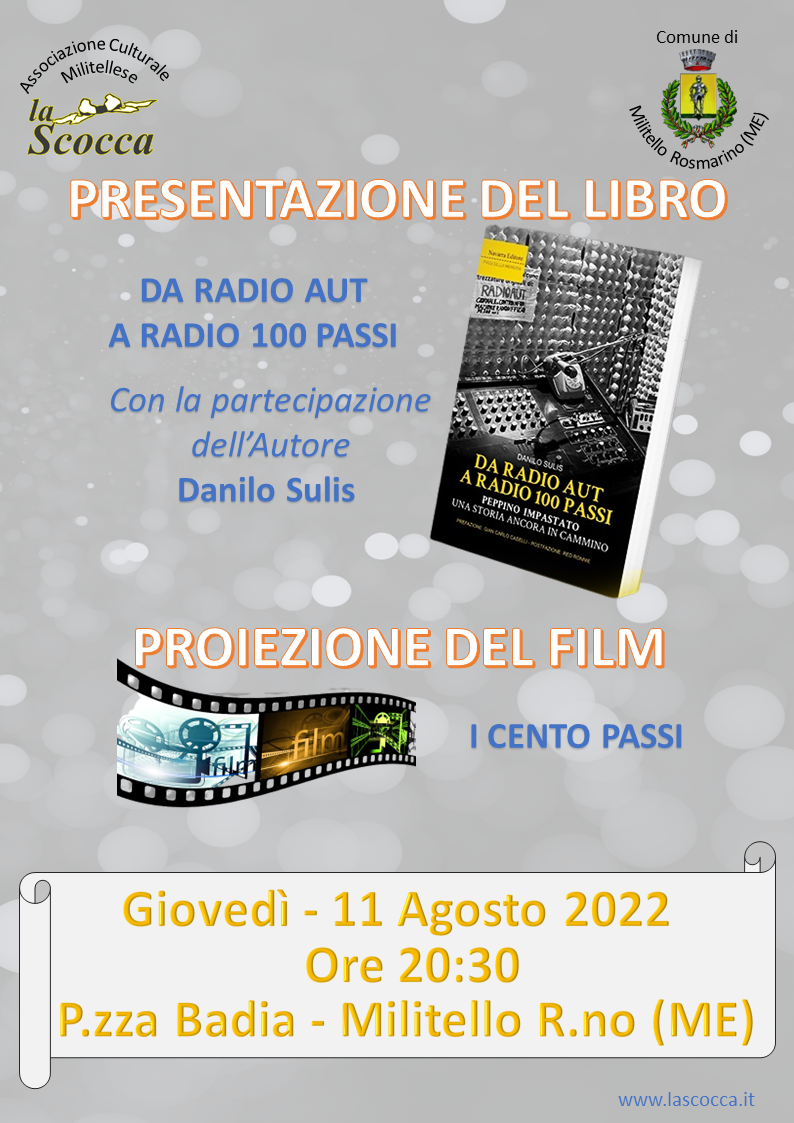 Libro: Da radio aut a radio 100 passi